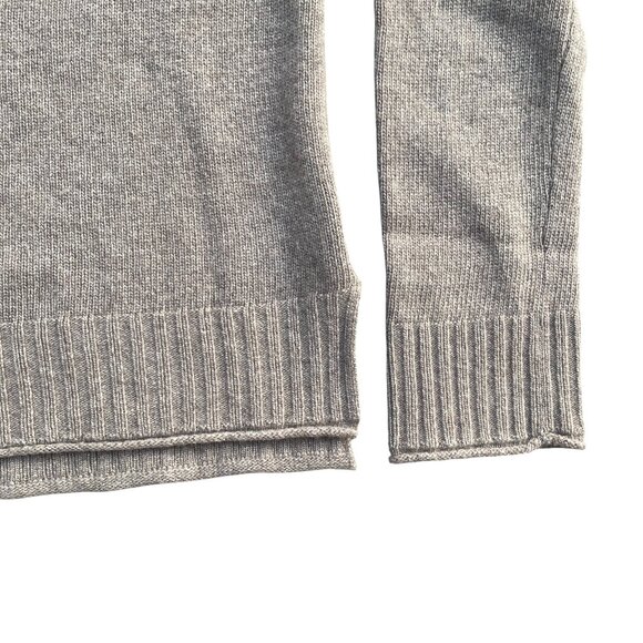 Jenni Kayne Wool Cashmere Everyday Sweater Taupe Capsule Quiet Luxury Capsule-S - Picture 11 of 13